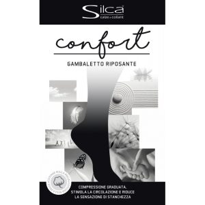 Calzino uomo Silca lungo confort 15 a compressione graduata media 14-16 mmHg