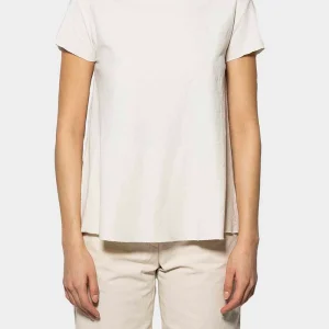 T-shirt Isabella Clementini in jersey beige i1281