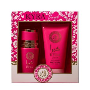 Cofanetto KYRA SWEET Profumo & Body Lotion – Dupe Lattafa, Fascino Arabo