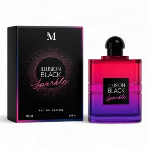 Profumo donna Montage Illusion Black Sparkle – Eau de Parfum 100ml Dupe perfetto di Black Opium di Yves Saint Laurent.