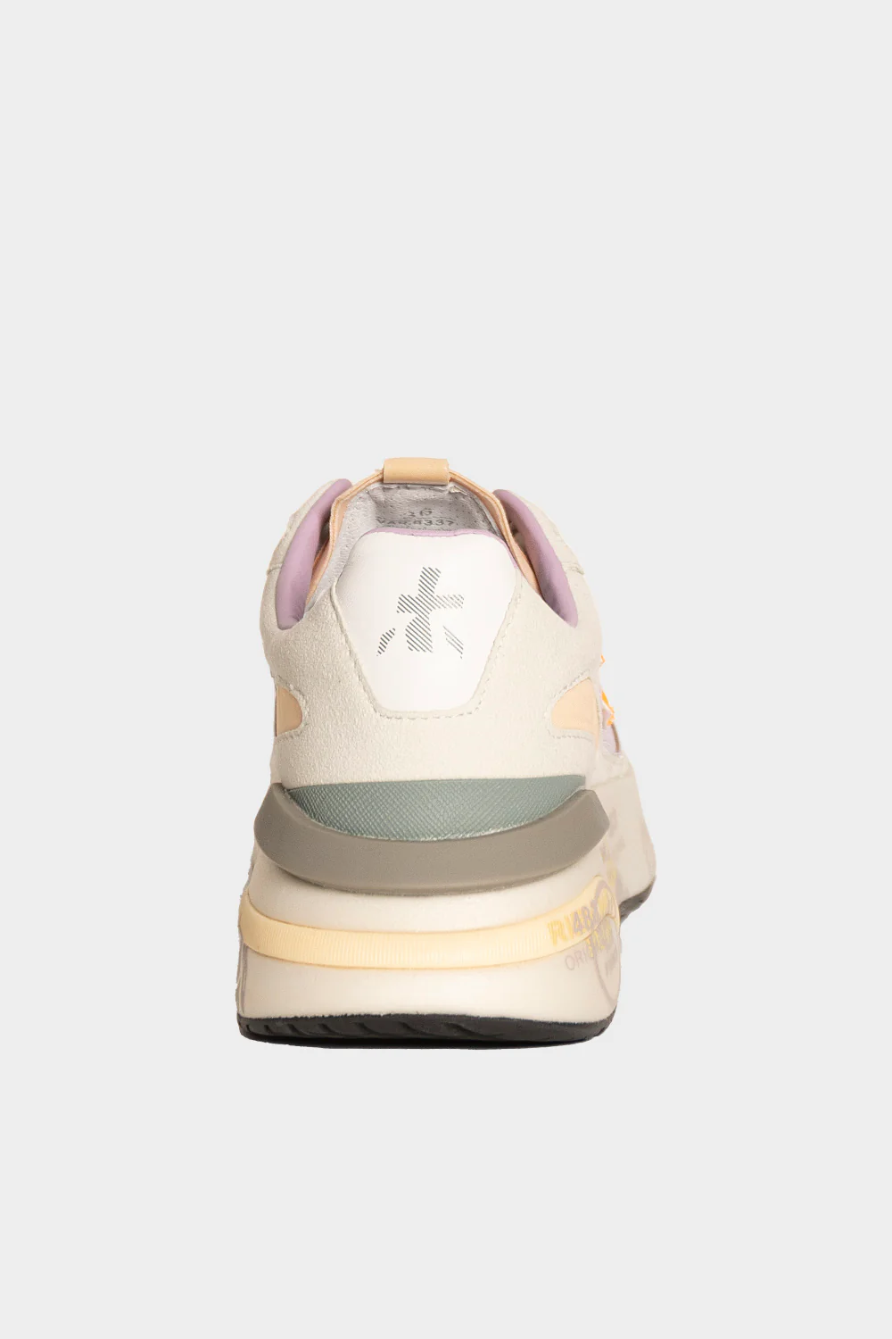 Sneakers Premiata in tessuto e camoscio lilla moerund6337 - immagine 4