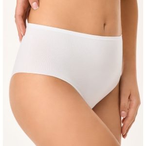 Slip donna midi Golden lady in microfibra senza cuciture