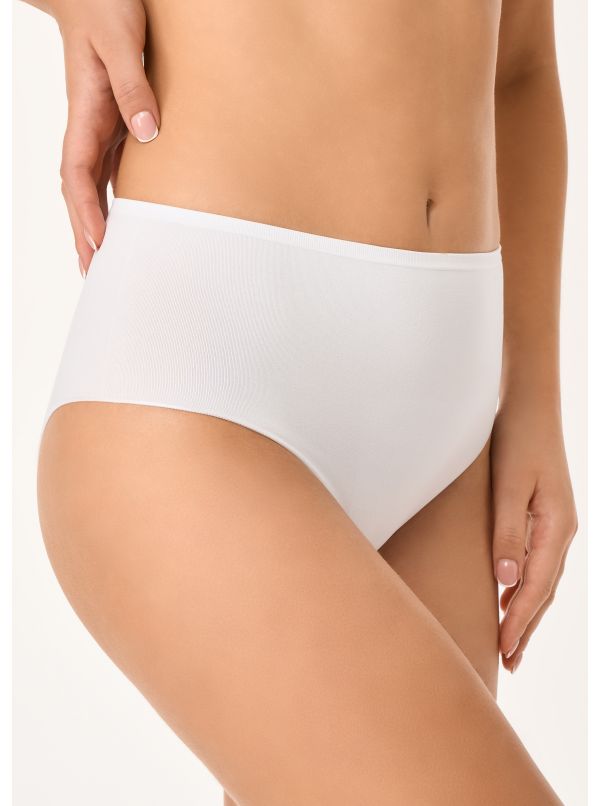 Slip donna midi Golden lady in microfibra senza cuciture - immagine 2