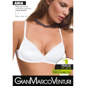 Reggiseno push up a triangolo senza ferretto GianMarco Venturi modello Aria