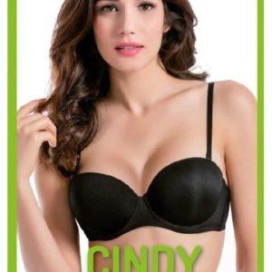 Reggiseno a balconcino imbottito marca Love and Bra modello “Cindy” con spalline amovibili