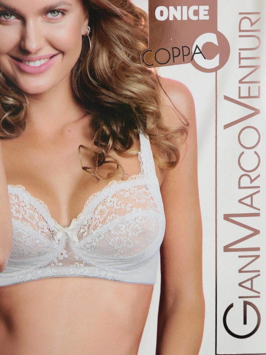 Reggiseno marca GianMarco Venturi modello Onice senza ferretto e senza imbottitura in coppa C