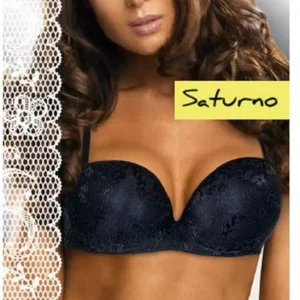 Reggiseno a balconcino con bretelle amovibili GianMarco Venturi modello Saturno