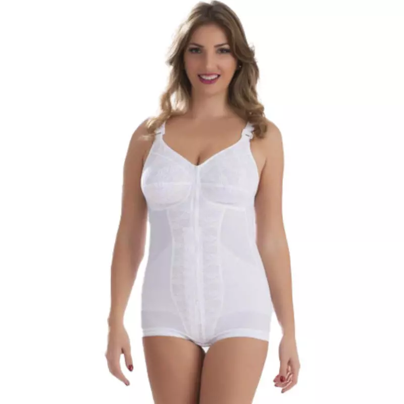 Body/modellatore contenitivo marca Charme serie Shape controll art. 1805 con cerniera frontale