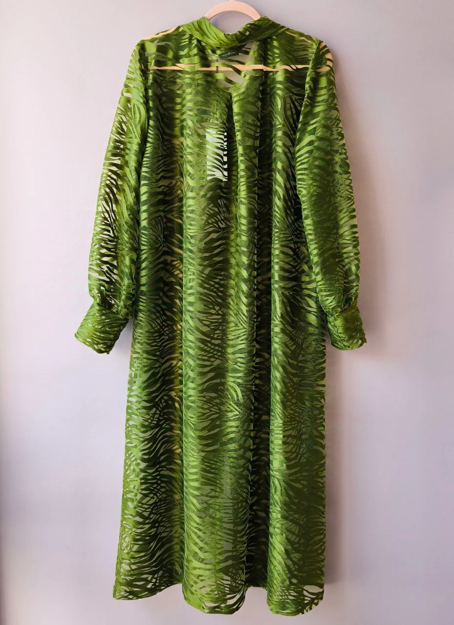 VESTITO CHEMISIER PIZZO - immagine 4