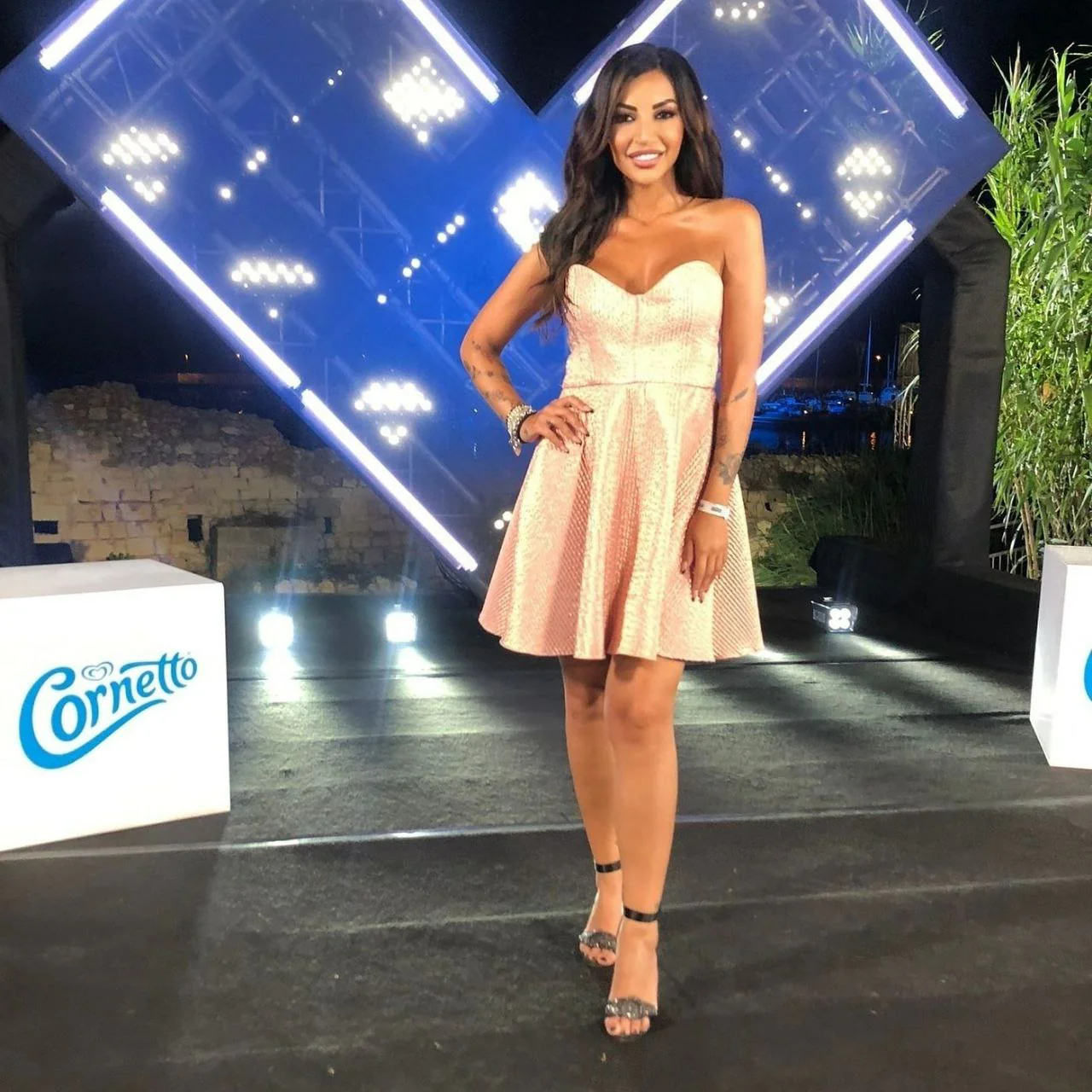 VESTITO CUORE GOLD-PINK - immagine 2