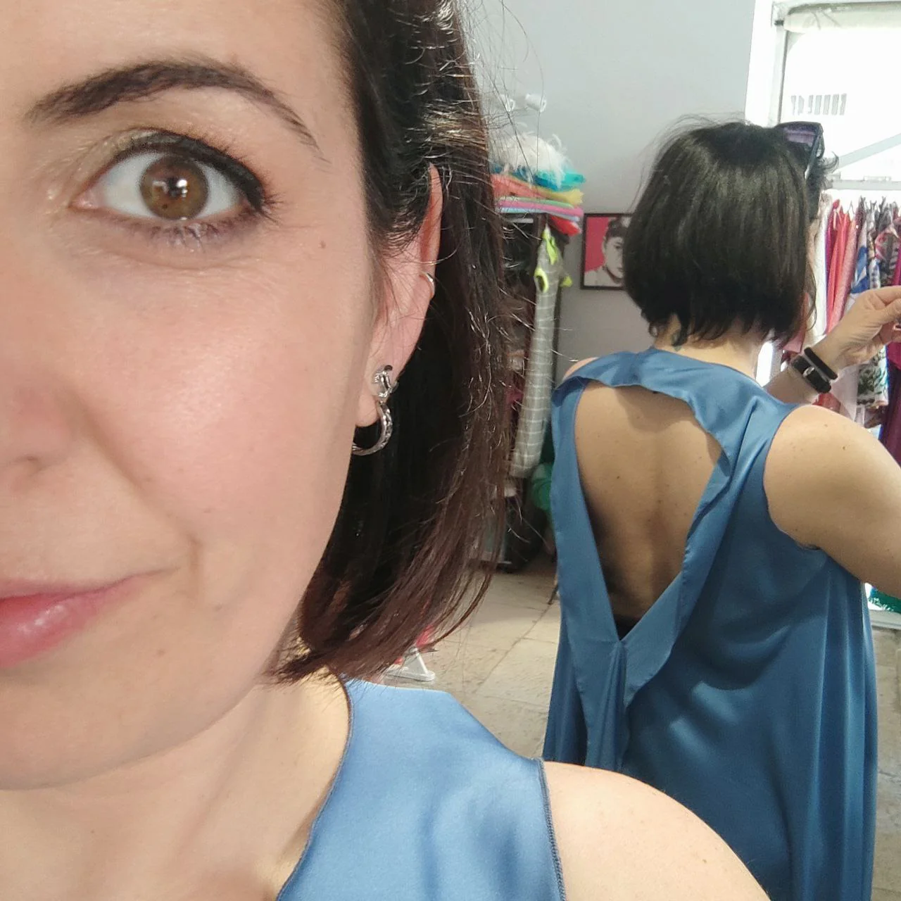 VESTITO DIAMANTE SATIN T.U. - immagine 8