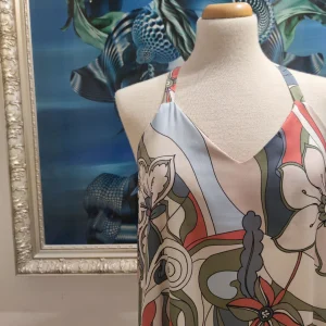 VESTITO VOGA SATIN FANTASIA